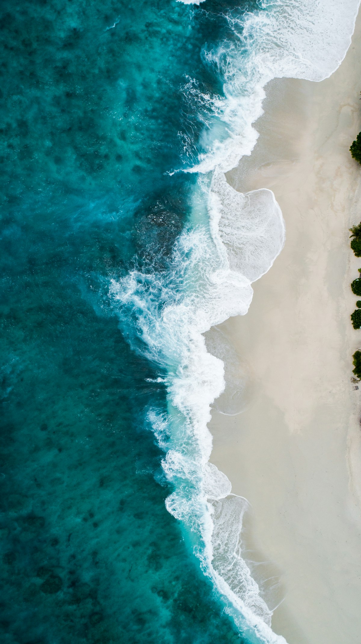 Abstract ocean water patterns representing liquidity and flow